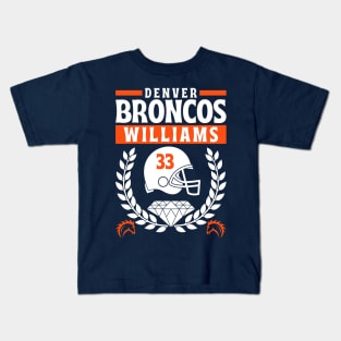 Denver Broncos Williams 33 Edition 2 Kids T-Shirt